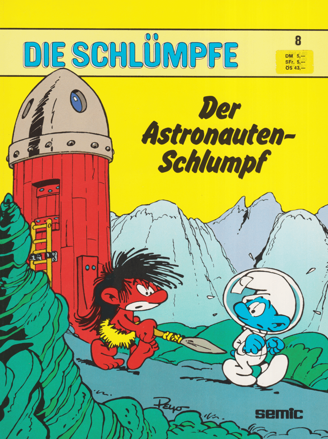 Die Schlümpfe Band 8: Der Astronautenschlumpf gebraucht kaufen ...