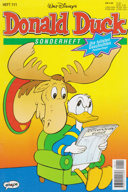 Die tollsten Geschichten von Donald Duck Nr. 111 2. Auflage - secondcomic