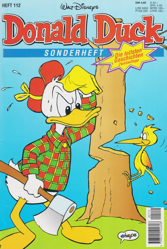Die tollsten Geschichten von Donald Duck Nr. 112 2. Auflage - secondcomic