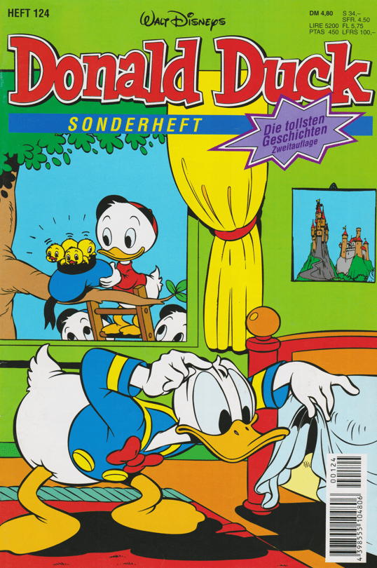 Die tollsten Geschichten von Donald Duck Nr. 124 2. Auflage - secondcomic