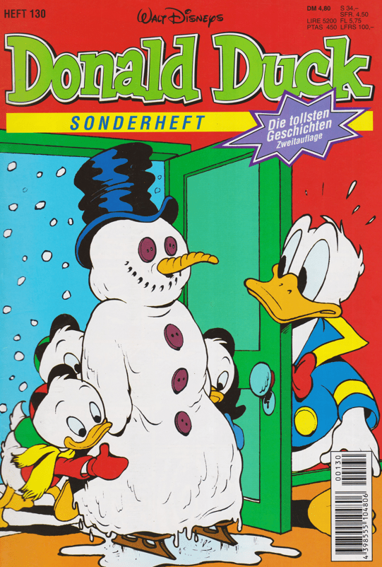 Die tollsten Geschichten von Donald Duck Nr. 130 2. Auflage - secondcomic