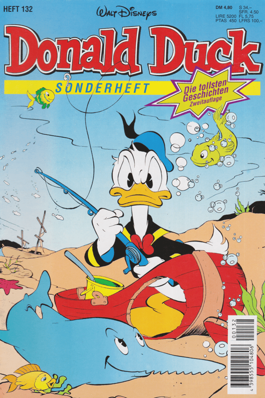 Die tollsten Geschichten von Donald Duck Nr. 132 2. Auflage - secondcomic