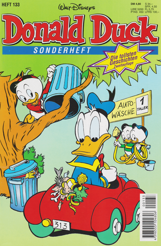 Die tollsten Geschichten von Donald Duck Nr. 133 2. Auflage - secondcomic