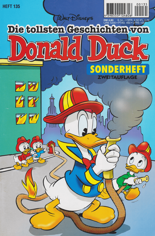 Die tollsten Geschichten von Donald Duck Nr. 135 2. Auflage - secondcomic