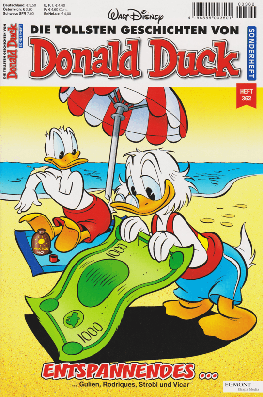 Die tollsten Geschichten von Donald Duck Nr. 362 - secondcomic