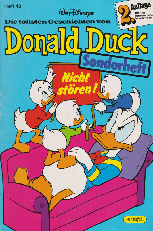 Die tollsten Geschichten von Donald Duck Nr. 43 2. Auflage - secondcomic