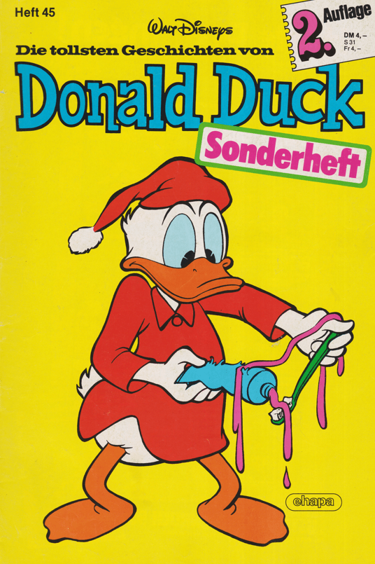 Die tollsten Geschichten von Donald Duck Nr. 45 2. Auflage - secondcomic