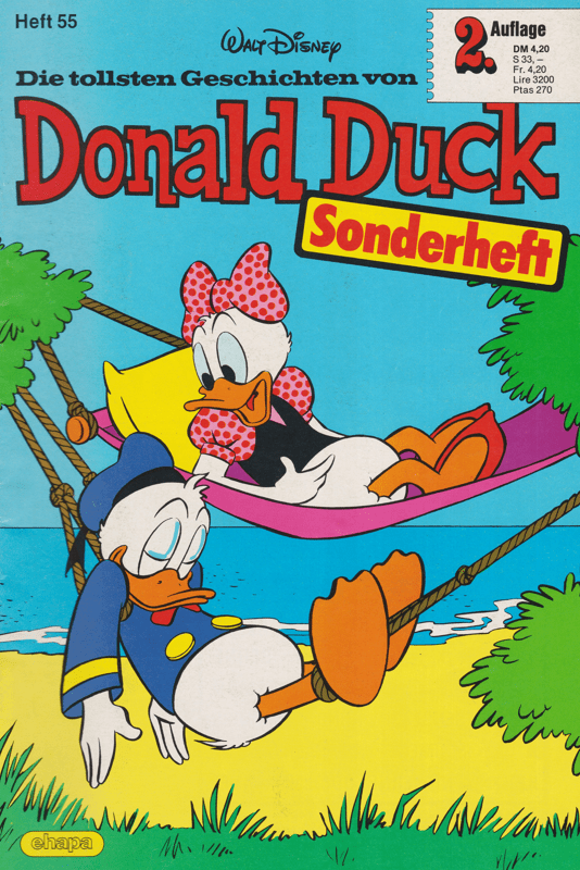 Die tollsten Geschichten von Donald Duck Nr. 55 2. Auflage - secondcomic