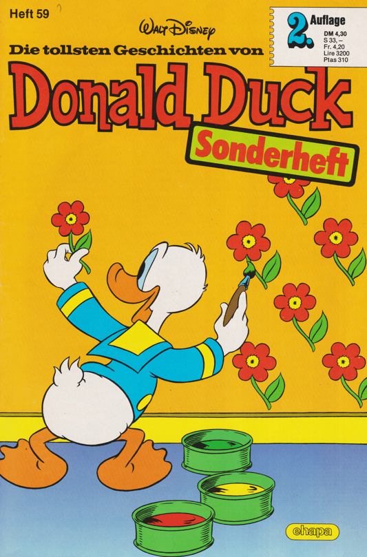 Die tollsten Geschichten von Donald Duck Nr. 59 2. Auflage - secondcomic