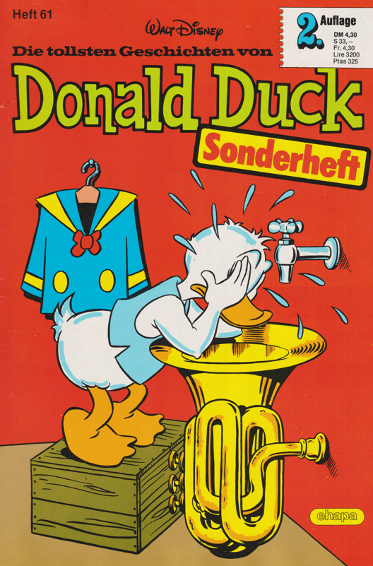 Die tollsten Geschichten von Donald Duck Nr. 61 2. Auflage - secondcomic