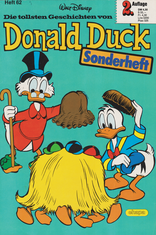 Die tollsten Geschichten von Donald Duck Nr. 62 2. Auflage - secondcomic