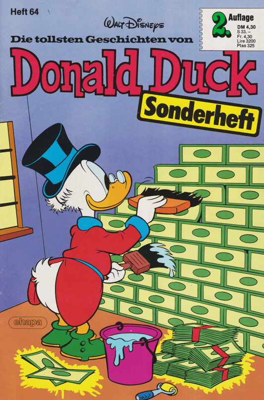 Die tollsten Geschichten von Donald Duck Nr. 64 2. Auflage - secondcomic