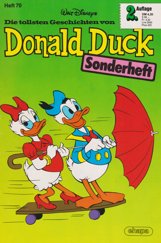 Die tollsten Geschichten von Donald Duck Nr. 70 2. Auflage - secondcomic
