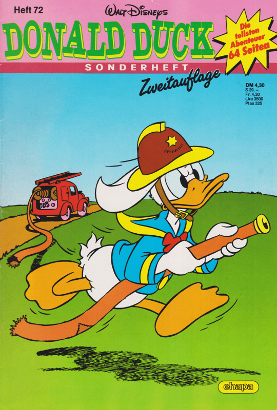 Die tollsten Geschichten von Donald Duck Nr. 72 2. Auflage - secondcomic