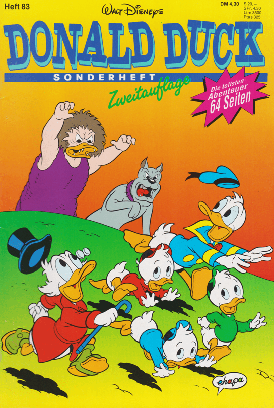 Die tollsten Geschichten von Donald Duck Nr. 83 2. Auflage - secondcomic