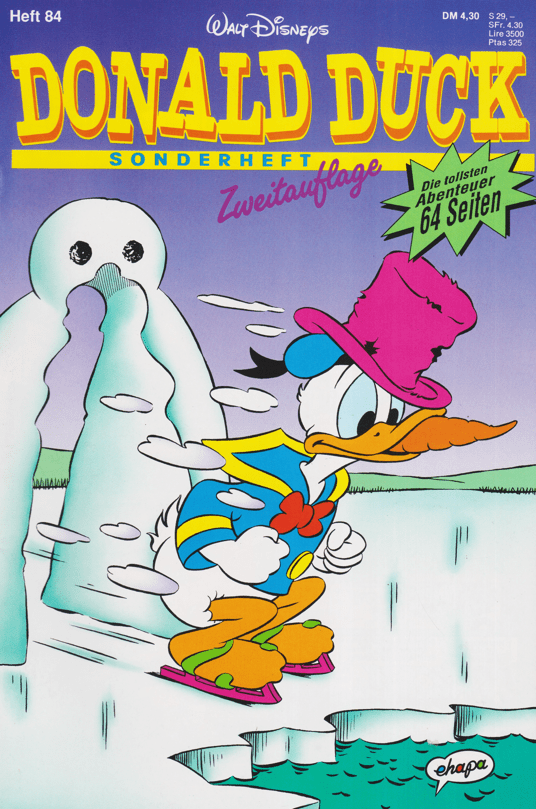 Die tollsten Geschichten von Donald Duck Nr. 84 2. Auflage - secondcomic