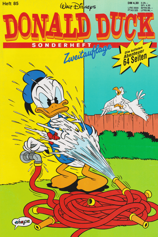 Die tollsten Geschichten von Donald Duck Nr. 85 2. Auflage - secondcomic
