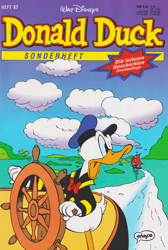 Die tollsten Geschichten von Donald Duck Nr. 87 2. Auflage - secondcomic