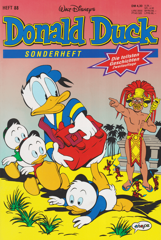 Die tollsten Geschichten von Donald Duck Nr. 88 2. Auflage - secondcomic