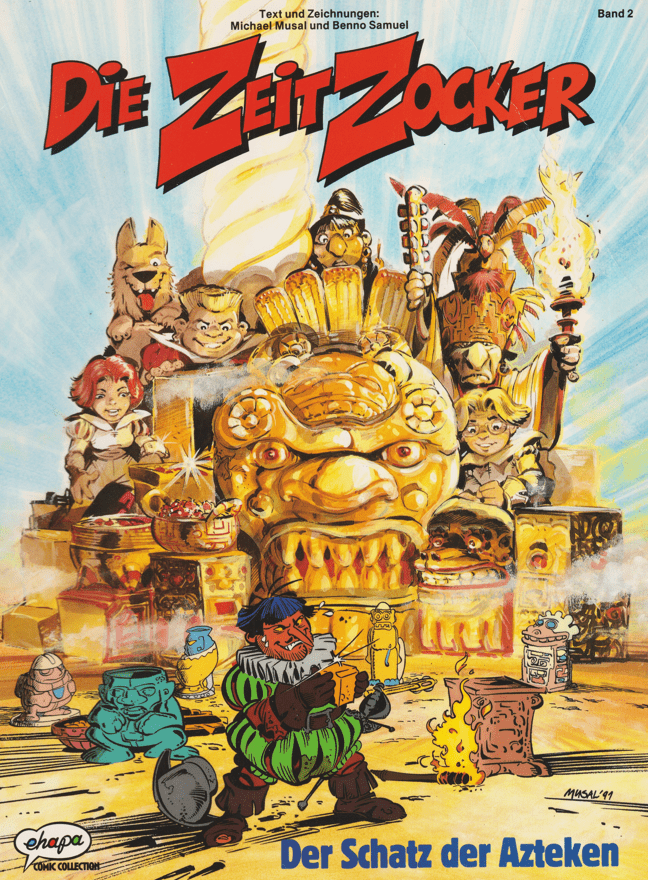 Die Zeitzocker Band 2: Der Schatz der Azteken - secondcomic