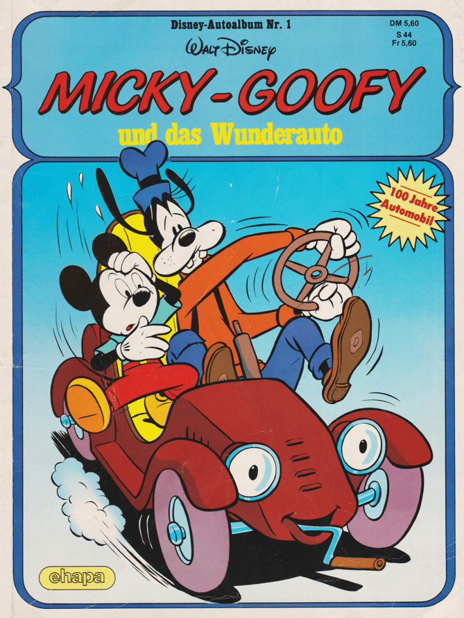 Disney - Autoalbum Band 1: Micky - Goofy und das Wunderauto - secondcomic