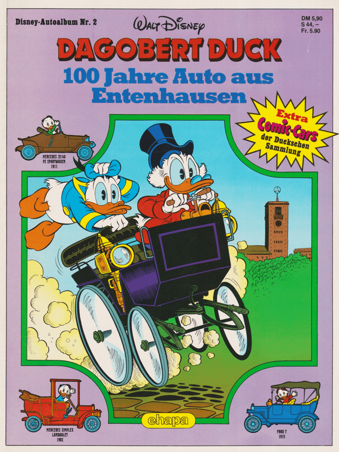 Disney - Autoalbum Band 2: Dagobert Duck - 100 Jahre Auto aus Entenhausen - secondcomic