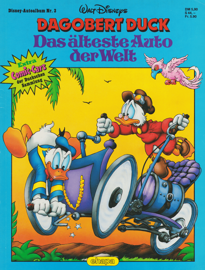 Disney - Autoalbum Band 3: Dagobert Duck - Das älteste Auto der Welt - secondcomic
