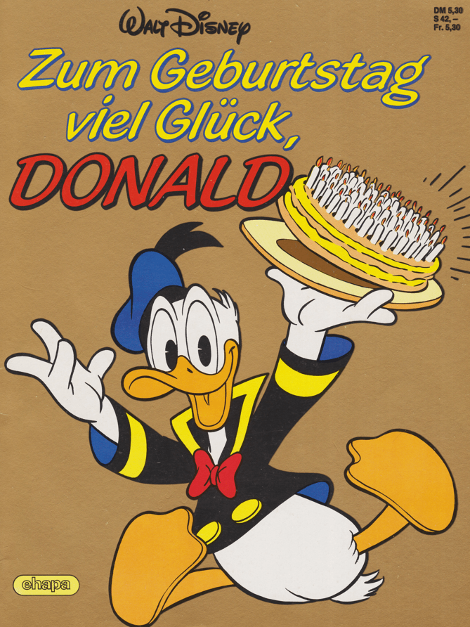 Disney Sonderalbum Band 1: Zum Geburtstag viel Glück, Donald - secondcomic