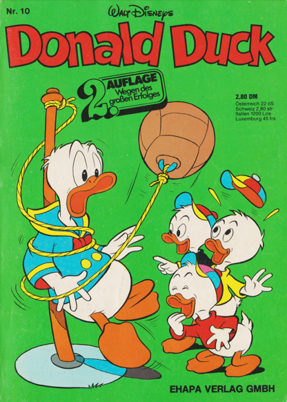 Donald Duck 10 2. Auflage - secondcomic