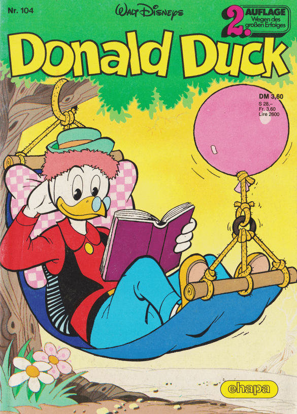 Donald Duck 104 2. Auflage - secondcomic