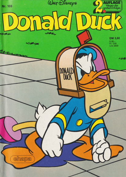 Donald Duck 108 2. Auflage - secondcomic