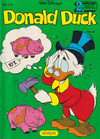 Donald Duck 114 2. Auflage - secondcomic