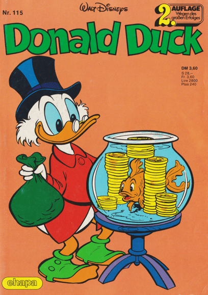 Donald Duck 115 2. Auflage - secondcomic