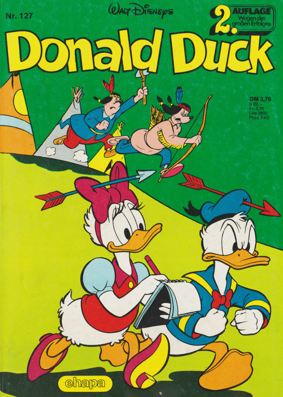 Donald Duck 127 2. Auflage - secondcomic