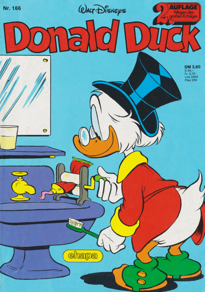 Donald Duck 166 2. Auflage - secondcomic