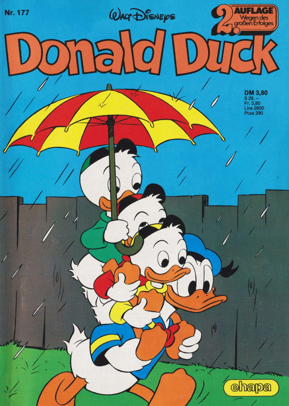 Donald Duck 177 2. Auflage - secondcomic