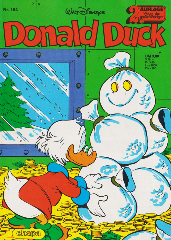 Donald Duck 184 2. Auflage - secondcomic