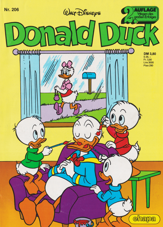 Donald Duck 206 2. Auflage - secondcomic