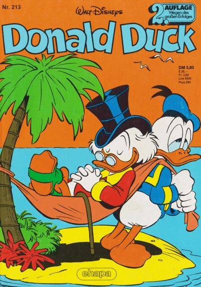 Donald Duck 213 2. Auflage - secondcomic