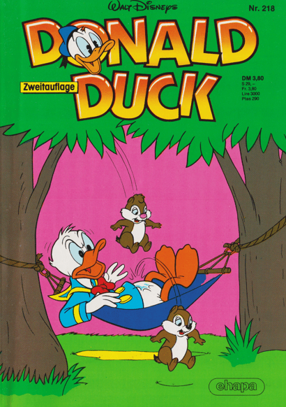 Donald Duck 218 2. Auflage - secondcomic