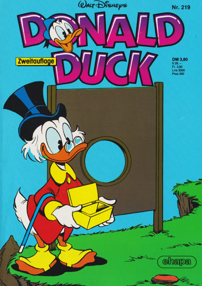 Donald Duck 219 2. Auflage - secondcomic