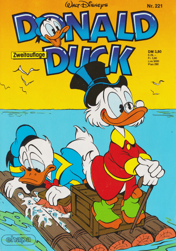 Donald Duck 221 2. Auflage - secondcomic