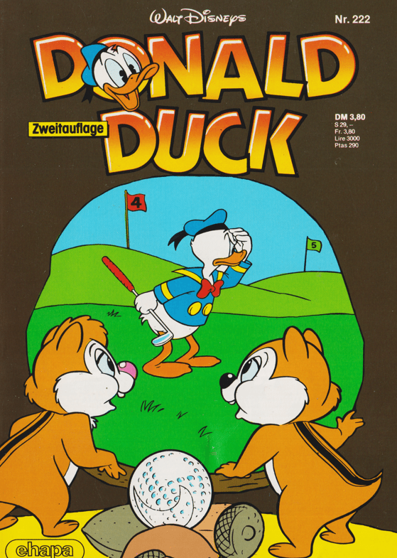 Donald Duck 222 2. Auflage - secondcomic