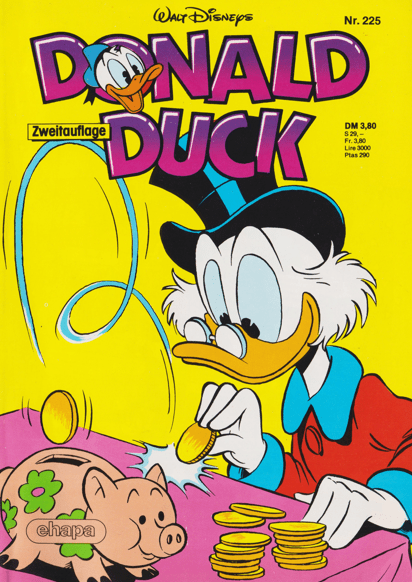 Donald Duck 225 2. Auflage - secondcomic