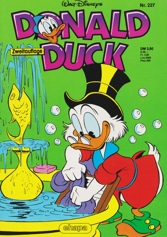Donald Duck 227 2. Auflage - secondcomic