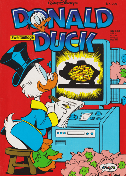 Donald Duck 229 2. Auflage - secondcomic