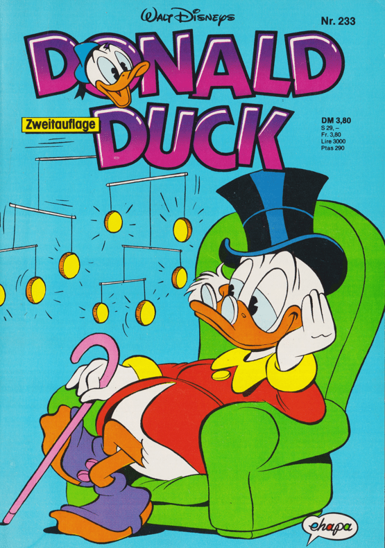 Donald Duck 233 2. Auflage - secondcomic