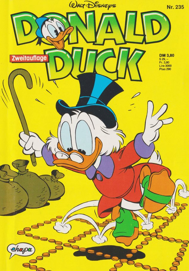 Donald Duck 235 2. Auflage - secondcomic