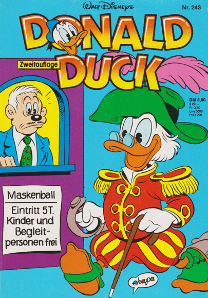 Donald Duck 243 2. Auflage - secondcomic