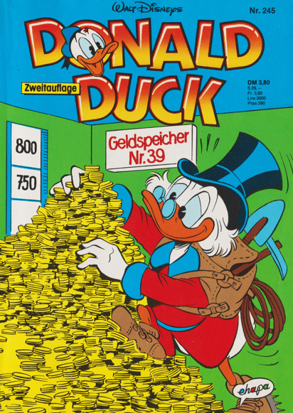 Donald Duck 245 2. Auflage - secondcomic